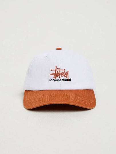 International Low Pro Ball Cap White - STUSSY - BALAAN 2