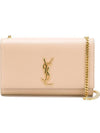 Monogram Kate Chain Gold Hardware Medium Cross Bag Dark Beige - SAINT LAURENT - BALAAN 1