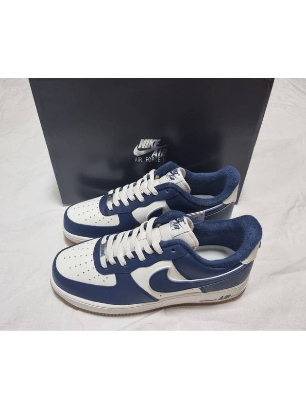 Air Force 1 '07 LV8 Low Top Sneakers Midnight Navy - NIKE - BALAAN 2