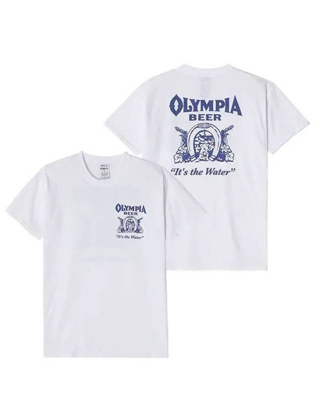 T OLYMPIA graphic printing short sleeve shirt 1140289 - WILD DONKEY - BALAAN 1