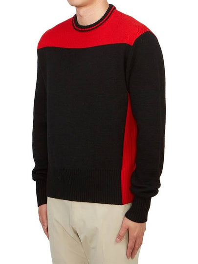 Ferragamo Men s Knit 12 2167 NERO RED 0765669 - SALVATORE FERRAGAMO - BALAAN 2