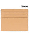 Signature Logo Card Wallet Beige - FENDI - BALAAN 4