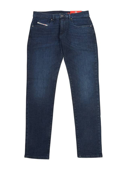 2019 D-Strukt Slim Fit Jeans Dark Blue - DIESEL - BALAAN 2