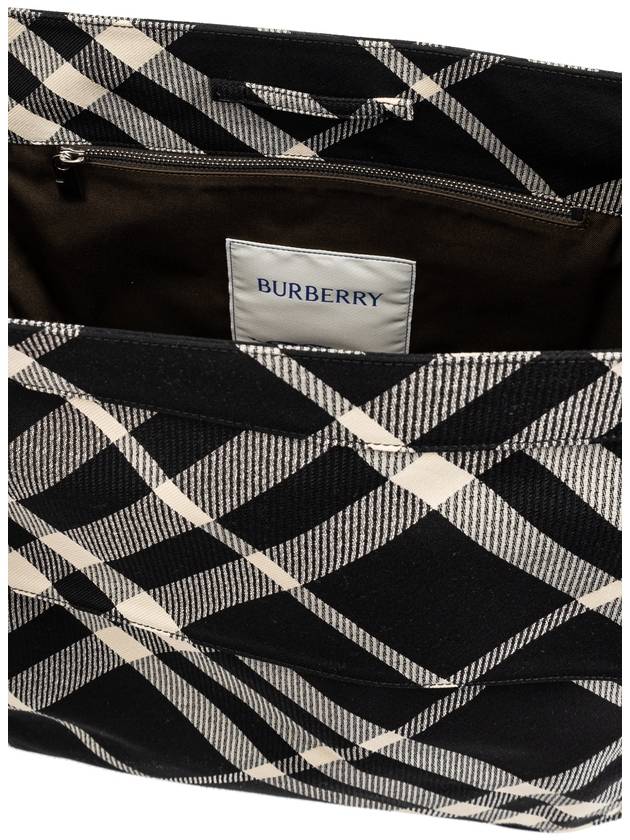 Burberry Shopper Bag, Men's, Black - BURBERRY - BALAAN 5