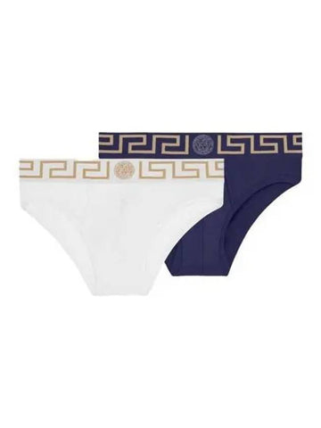 Greca Border Triangle Panties 2EA Multi AU10180 A232741 - VERSACE - BALAAN 1