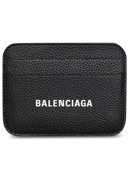 Cash Logo Card Wallet Black - BALENCIAGA - BALAAN 2