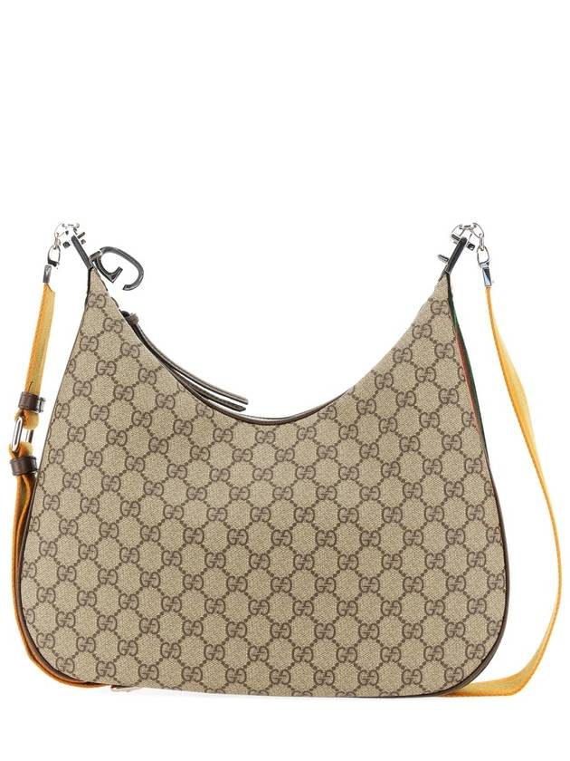 Attache Large Shoulder Bag Beige - GUCCI - BALAAN 7