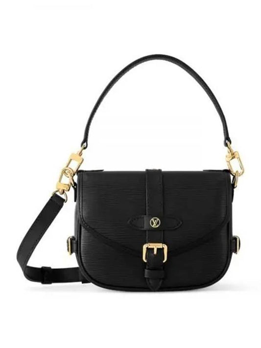 Saumur BB Epi Shoulder Bag Black - LOUIS VUITTON - BALAAN 2