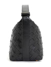 Candy Wallace Intrecciato Tote Bag Black - BOTTEGA VENETA - BALAAN 3