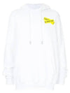 OMBB029S180030240160 Fire Taping Hooded Sweatshirt - OFF WHITE - BALAAN 2