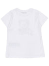 Kids short sleeved t shirt HRM03T LBA33 10101 Adults can wear - MOSCHINO - BALAAN 2