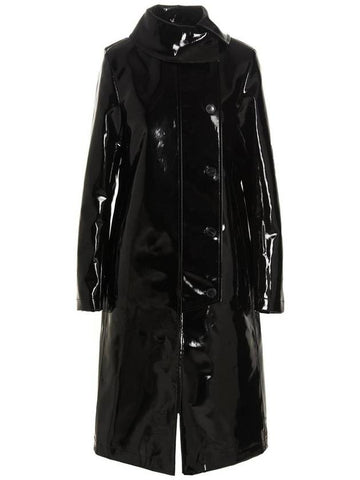 Raf Simons Vinyl Trench Coat - RAF SIMONS - BALAAN 1