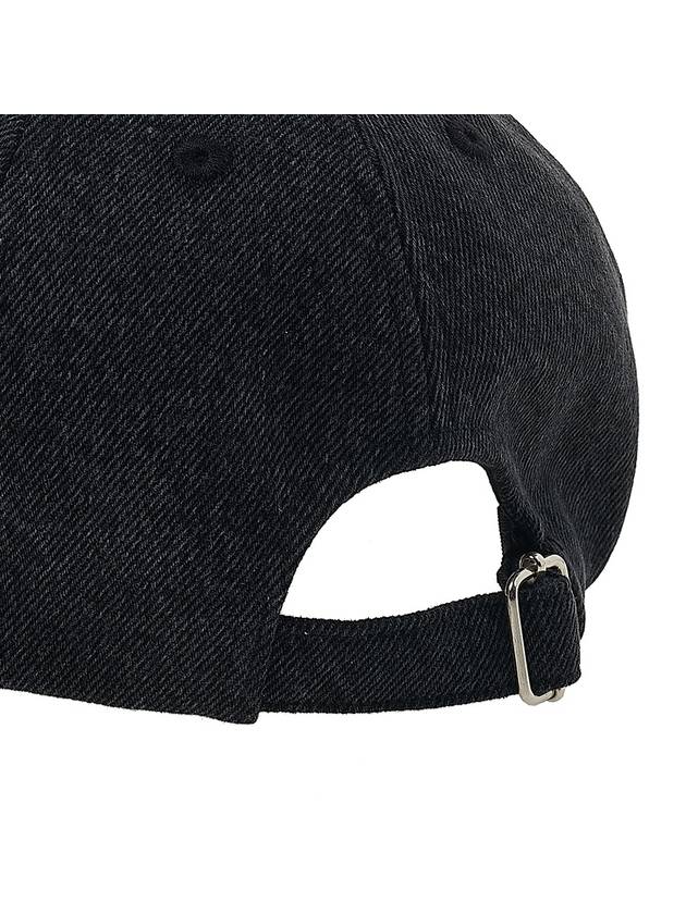 Eden Logo Denim Ball Cap Stone Wash Black - A.P.C. - BALAAN 10