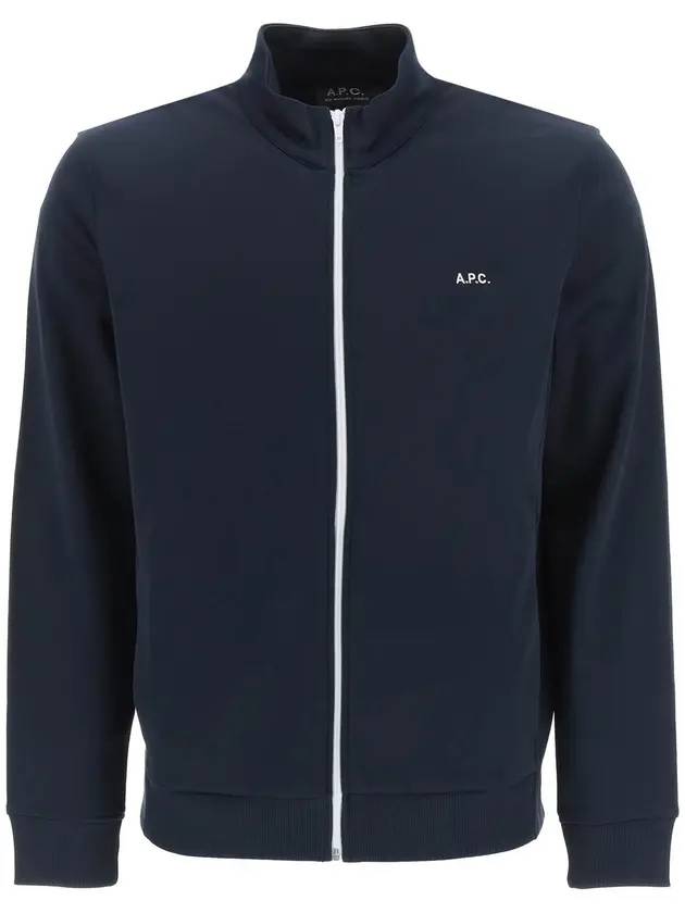 Men's Gym Track Jacket Dark Navy - A.P.C. - BALAAN 1