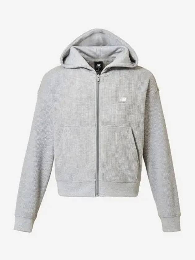 Athletic Fashion Hooded Zip Up 15 Gray - NEW BALANCE - BALAAN 1