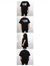 Big Logo Short Sleeve T-Shirt Black - VETEMENTS - BALAAN 3