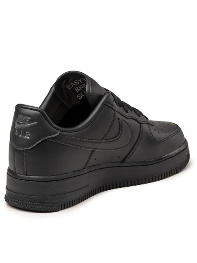 Air Force 1 '07 Low Top Sneakers Triple Black - NIKE - BALAAN 4