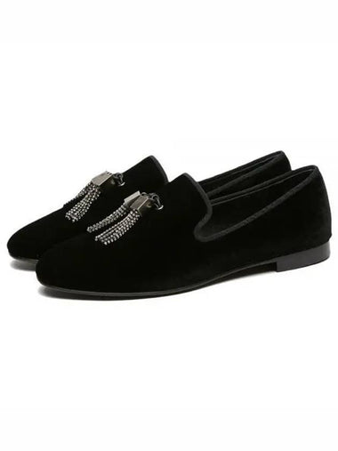 Men s Tassel Black Loafer EU4001 NERO 1156805 - GIUSEPPE ZANOTTI - BALAAN 1