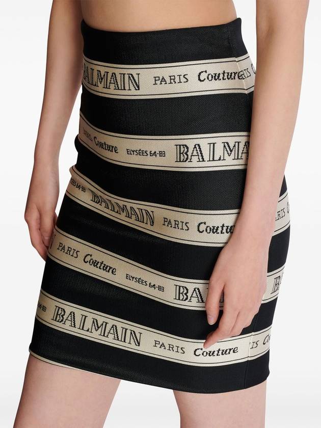 Balmain Skirts Black - BALMAIN - BALAAN 6