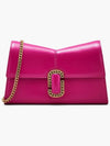 St Marc Slg the Chain Wallet_Lipstick Pink (2R3SMN042S10-955) - MARC JACOBS - BALAAN 1