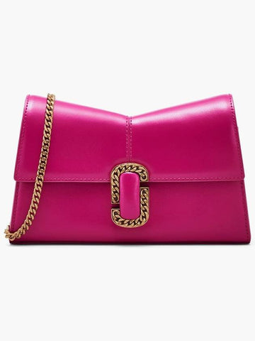 St Marc Slg the Chain Wallet_Lipstick Pink (2R3SMN042S10-955) - MARC JACOBS - BALAAN 1