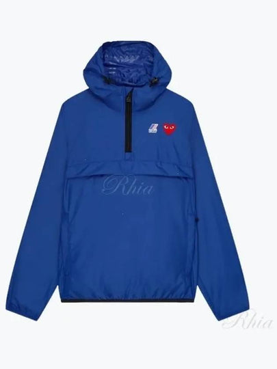 Logo Patch Anorak Blue - COMME DES GARCONS - BALAAN 2