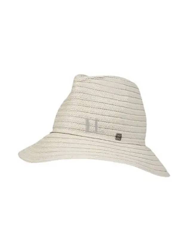 Panama Interwoven Summer Hat White - TOTEME - BALAAN 2