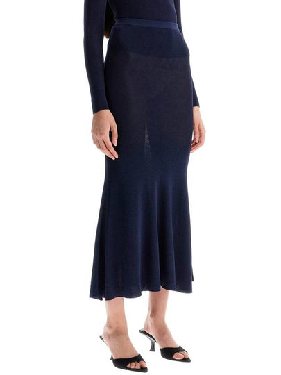 long lurex knit skirt - SELF PORTRAIT - BALAAN 2