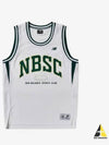 Uni NBSC Mesh Sleeveless 10 White - NEW BALANCE - BALAAN 1