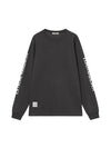 Logo Banding Long Sleeve T Shirt Charcoal - HARDGEAR APPAREL - BALAAN 2