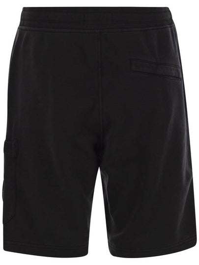 Cargo bermuda shorts with pockets and drawstring waistband - STONE ISLAND - BALAAN 2