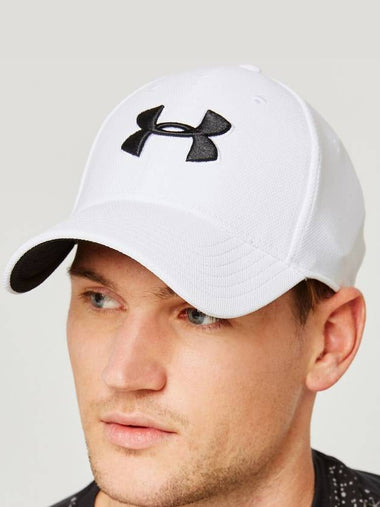 Golf Hat Ball Cap Blitzing 3 Baseball White - UNDER ARMOUR - BALAAN 1