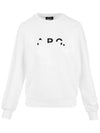 Shibuya Logo Sweatshirt White - A.P.C. - BALAAN 2