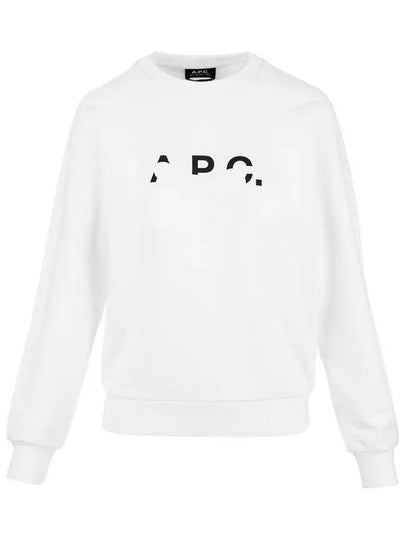 Shibuya Logo Sweatshirt White - A.P.C. - BALAAN 2