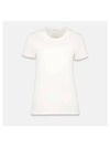 Logo Patch Jersey Cotton Short Sleeve T-Shirt Off White - MONCLER - BALAAN 2