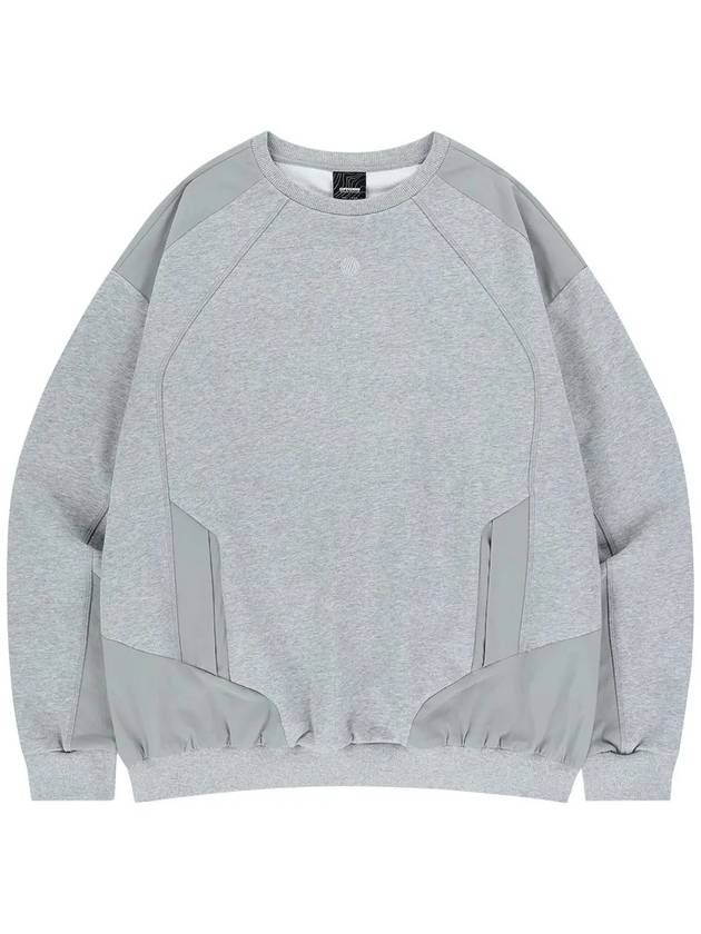 OG shield pocket sweatshirt melange gray - OFFGRID - BALAAN 1