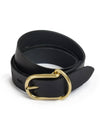 Manchette Belt 30mm Noir Black - BLEU DE CHAUFFE - BALAAN 3