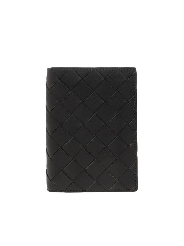 Intrecciato Flap Half Wallet Dark Green - BOTTEGA VENETA - BALAAN 2