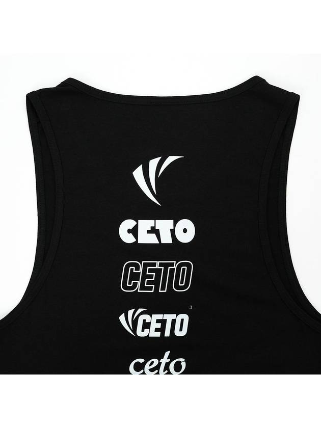 Back graphic sleeveless extra spandex - CETO - BALAAN 5