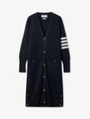 Milano Fine Merino Cardigan Navy - THOM BROWNE - BALAAN 2