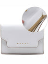 Saffiano Trunk Trifold Bifold Wallet White - MARNI - BALAAN.