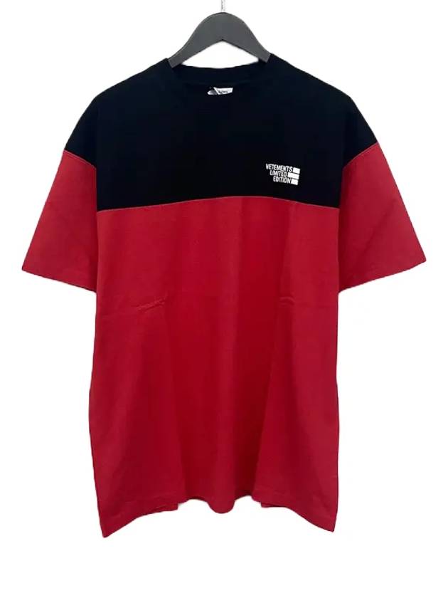 UAH21TR507 1611 REBLK Short Sleeve TShirt - VETEMENTS - BALAAN 1