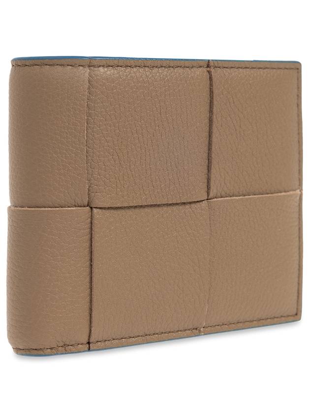 Bottega Veneta Leather Folding Wallet, Men's, Brown - BOTTEGA VENETA - BALAAN 4