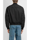 Logo Embroided Bomber Jacket Black - DIOR - BALAAN 3