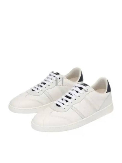 Signature Low Top Sneakers White - SALVATORE FERRAGAMO - BALAAN 2