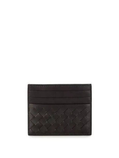 Intrecciato Card Wallet Dark Brown - BOTTEGA VENETA - BALAAN 2