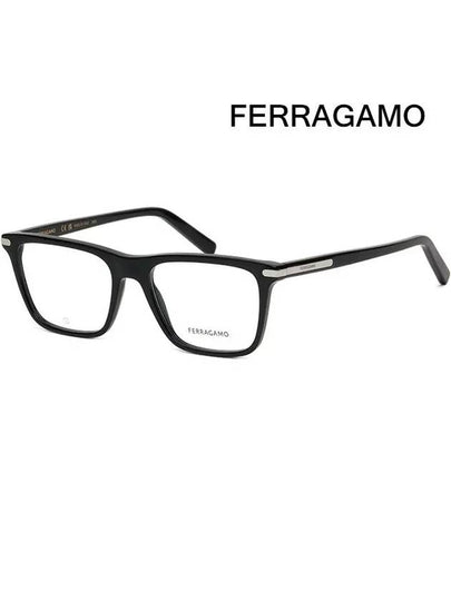 Men's Demo Square Eyeglasses Black - SALVATORE FERRAGAMO - BALAAN 2