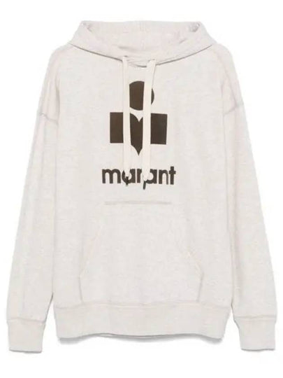 Mansel Logo Hoodie Faded Beige - ISABEL MARANT - BALAAN 2