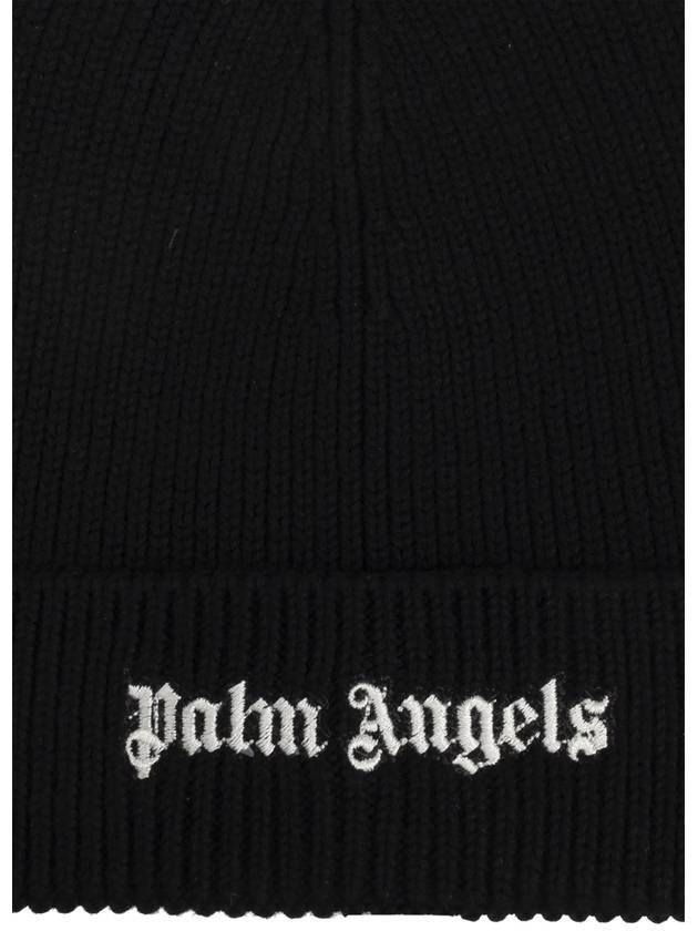 Palm Angels Cap With Logo, Men's, Black - PALM ANGELS - BALAAN 4