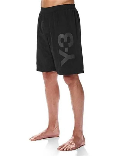 22SS Y3 Logo Swim Shorts HG8615 BLACK - YOHJI YAMAMOTO - BALAAN 2